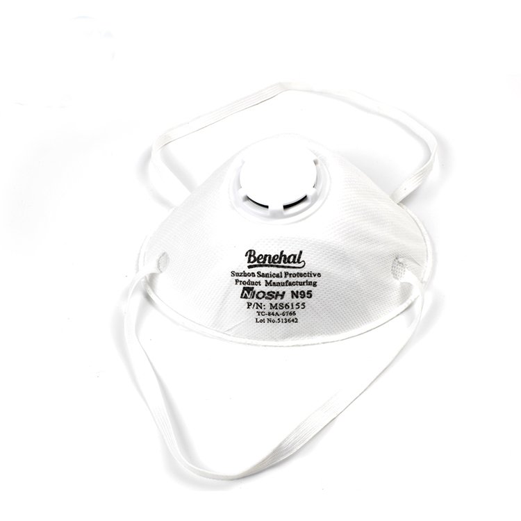 N95 Staubmasken-Vliesstoff-Antiverschmutzungsfilter mit Ventil