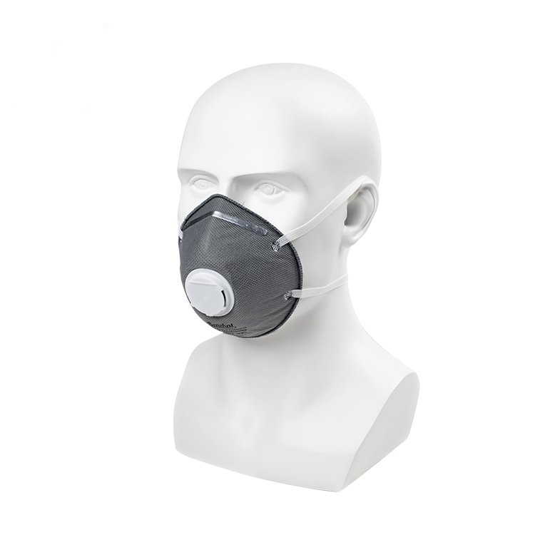 N95 Aktivkohle-Anti-Verschmutzungs-Filtermaske mit Ventil