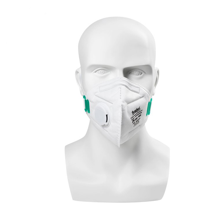 NIOSH N95 Atmungsaktives faltbares Atemschutzgerät mit Ventil