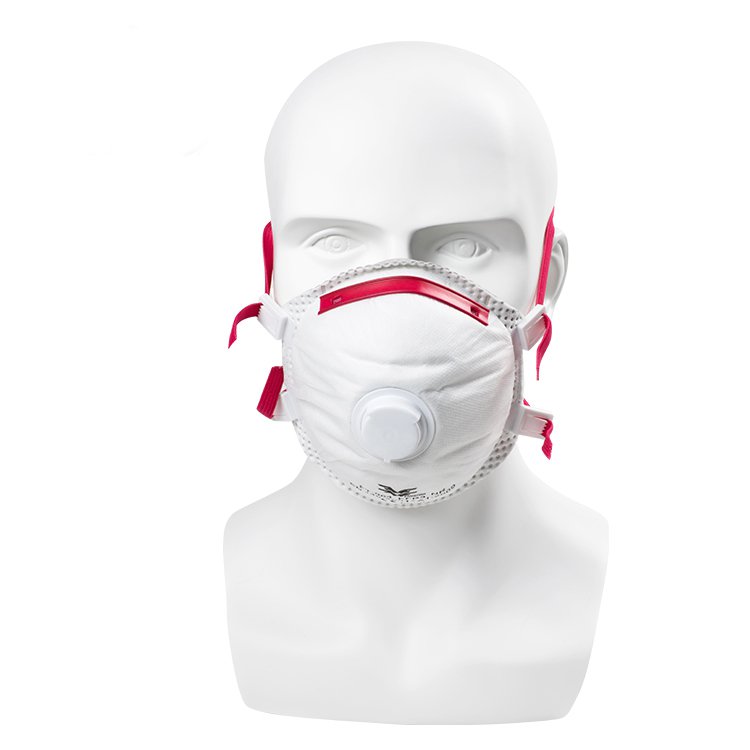 Wiederverwendbare FFP3-Filter-Atemschutzmaske EN149 mit Ventil