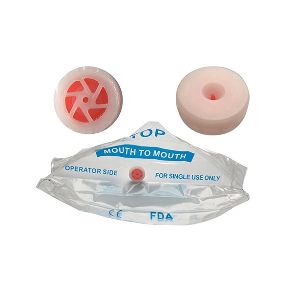 CPR-Gesichtsmaske Erste-Hilfe-Mund-zu-Mund-Gerät Reanimationsmaske für Erwachsene