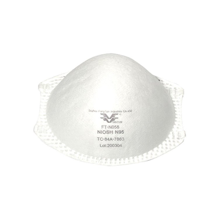 NIOSH N95 Cone Dust Mask Safety Protective Without Valve