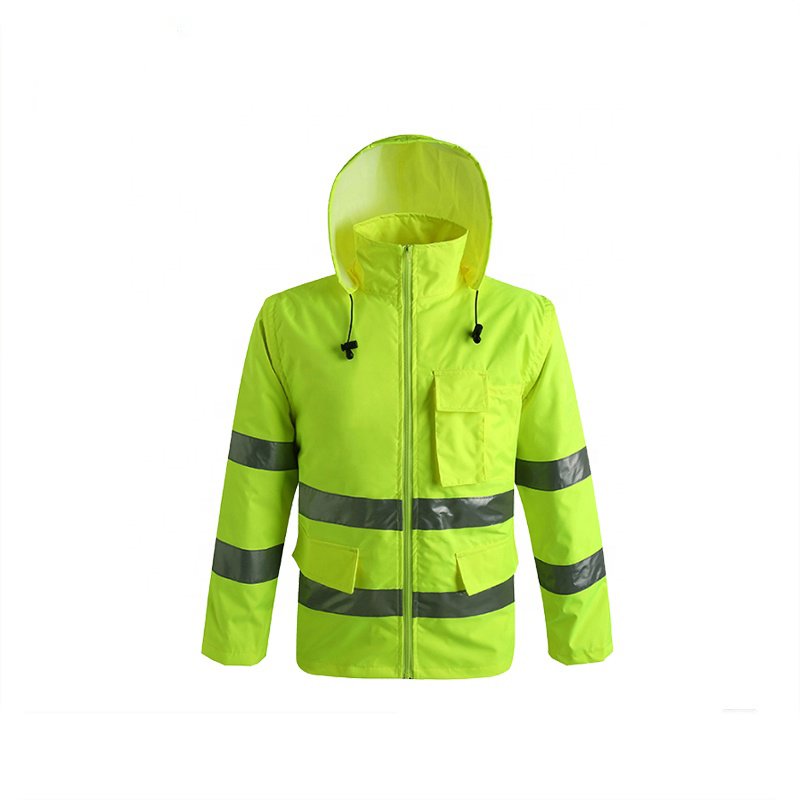Neues Design Arbeitsschutz Benutzerdefinierte reflektierende Sicherheitswarnung reflektierende Kleidungsjacke