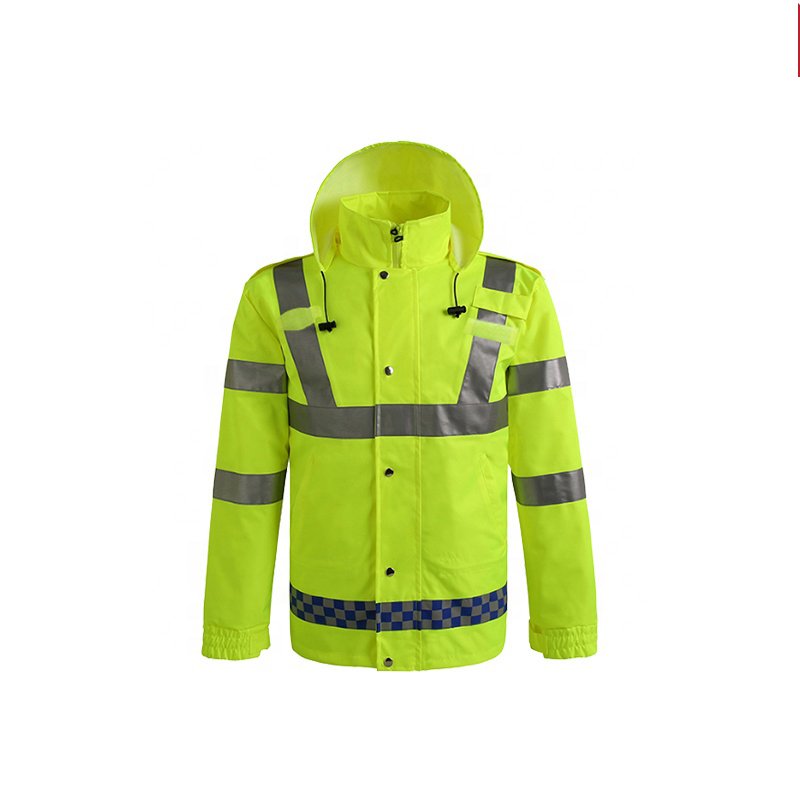Neues Design Arbeitsschutz Benutzerdefinierte reflektierende Sicherheitswarnung reflektierende Kleidungsjacke