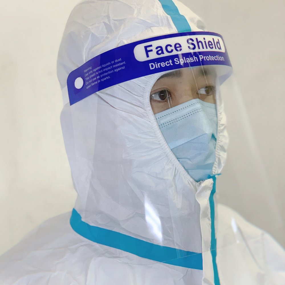 Hinzufügen eines Gesichtsschutzes zur Maske - Eine zusätzliche Schutzschicht