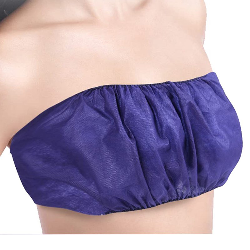 Einweg-Damen-Spa-BHs Salon Tragbare Hygienische Atmungsaktive Vliesstoffe Kleidungsstück Unterwäsche