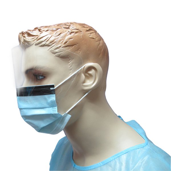 Antiblend-Augenschutz-OP-Maske Flüssigkeitsbeständig mit beschlagfreiem Schaum